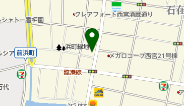 タイムズ西宮鞍掛の地図画像