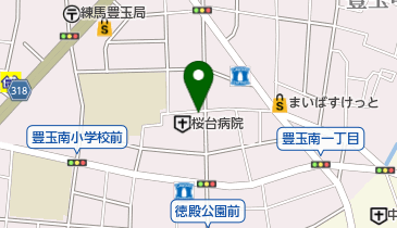 タイムズさくら景星会桜台病院の地図画像