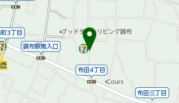 タイムズ調布の地図画像