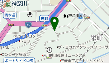 タイムズヨコハマポートサイドの地図画像