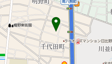 タイムズ明野町第3の地図画像