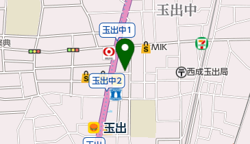 タイムズ玉出中の地図画像