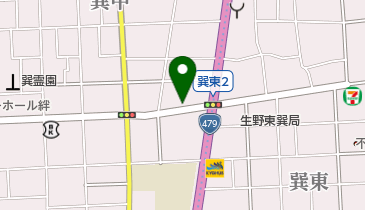 タイムズ巽中の地図画像