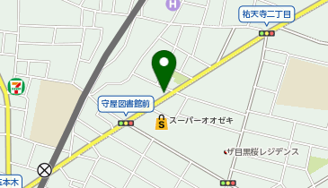 タイムズオオゼキ祐天寺店の地図画像