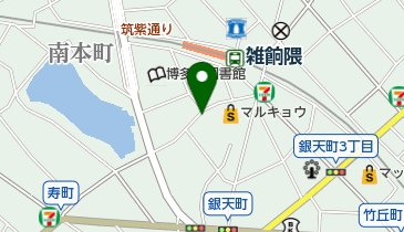 タイムズ銀天町1丁目の地図画像