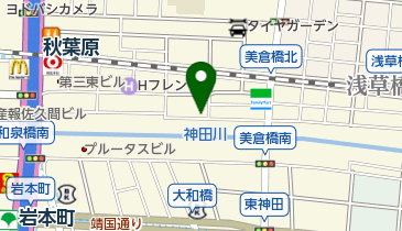 タイムズ神田佐久間町第3の地図画像