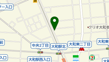 タイムズビッグバン大和の地図画像
