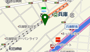 タイムズキャナルタウン中央の地図画像