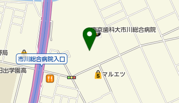 国際医療福祉大学市川総合病院の地図画像