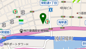 タイムズ海岸通第8の地図画像