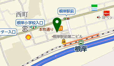 タイムズ根岸駅前第2の地図画像