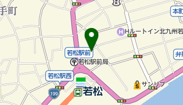 タイムズ若松本町の地図画像