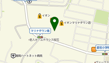 タイムズイオンマリナタウン店第1の地図画像