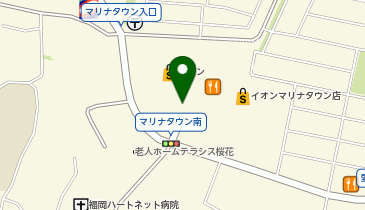 タイムズイオンマリナタウン店第3の地図画像