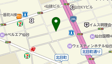 タイムズ仙台一番町第9の地図画像