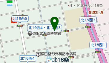 タイムズ北19西3の地図画像