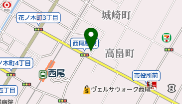タイムズ西尾駅前の地図画像