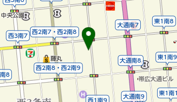 タイムズ帯広西1南8の地図画像