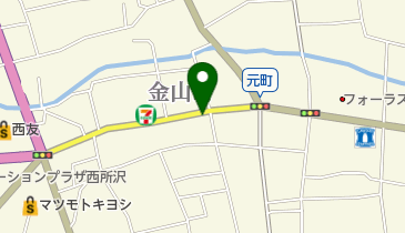 タイムズ所沢金山町第2の地図画像