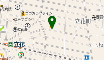 タイムズ阪急オアシス立花店の地図画像