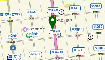 タイムズ帯広大通南9の地図画像