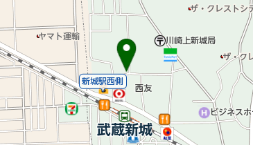 タイムズ武蔵新城第5の地図画像