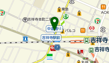 タイムズ野村不動産吉祥寺ビルの地図画像