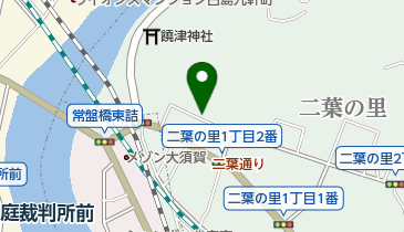 タイムズ二葉の里の地図画像