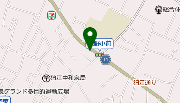 タイムズ狛江中和泉第2の地図画像