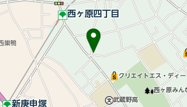 タイムズ西ケ原第4の地図画像