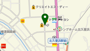 タイムズFUJI北久里浜店の地図画像