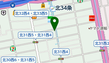 タイムズ北34条駅の地図画像