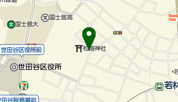 タイムズ松陰神社前第5の地図画像