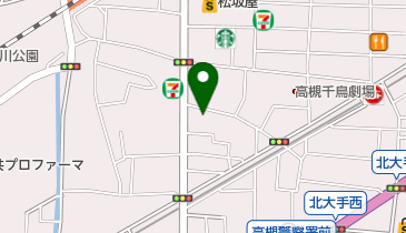 タイムズ高槻駅前第34の地図画像