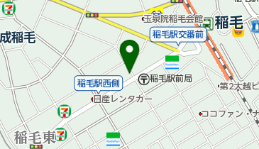 タイムズ稲毛東第2の地図画像