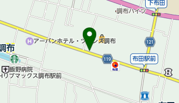 タイムズ布田第3の地図画像