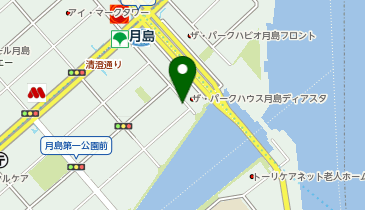 タイムズ月島第17の地図画像