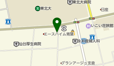 タイムズ仙台広瀬町の地図画像