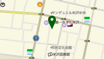 タイムズ米沢中央の地図画像