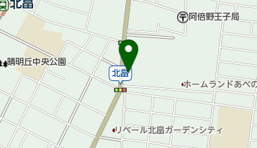 タイムズセントラルスクエア北畠店の地図画像