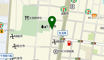 タイムズ生玉町の地図画像