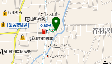 タイムズ外環渋谷第3の地図画像