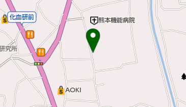 タイムズ熊本機能病院第1の地図画像