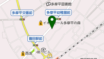 タイムズ多摩平2丁目の地図画像