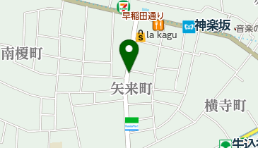 タイムズ矢来町第2の地図画像