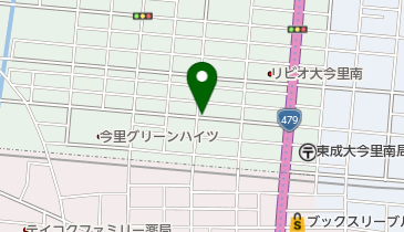 タイムズ大今里南第6の地図画像