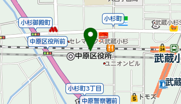タイムズセントア武蔵小杉の地図画像