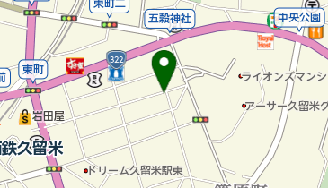 タイムズ久留米篠原町の地図画像