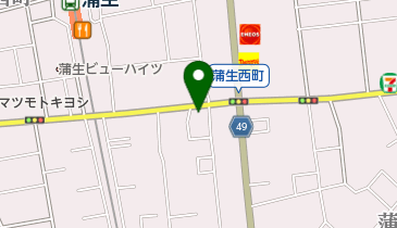 タイムズ蒲生西町の地図画像