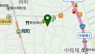 タイムズ桜塚商店街東第2の地図画像